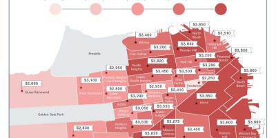 San Francisco kira Fiyatları göster