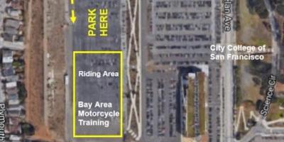SF motosiklet Park haritası 