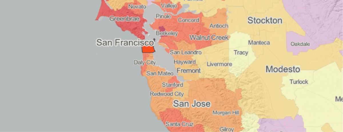 Mapp San Francisco haritası 