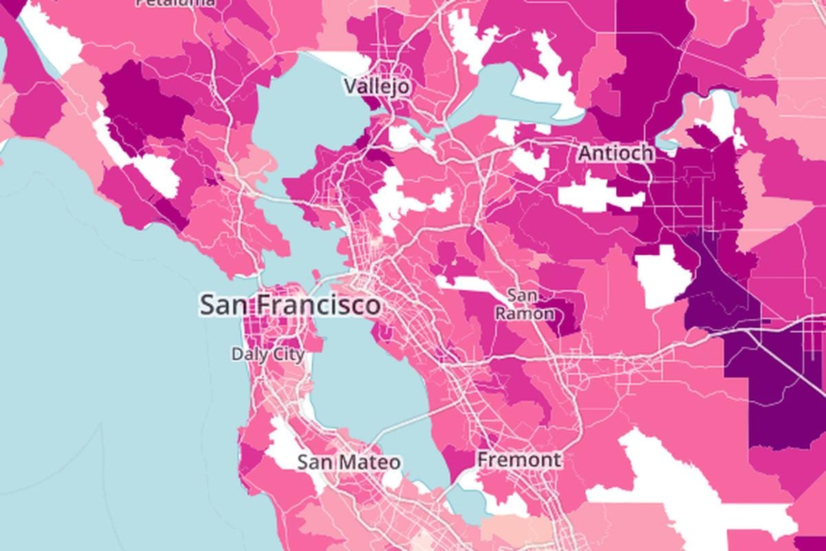 Bay area gayrimenkul haritası