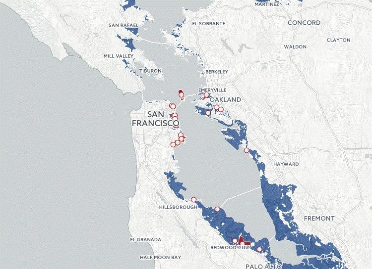 San Francisco sel haritası 