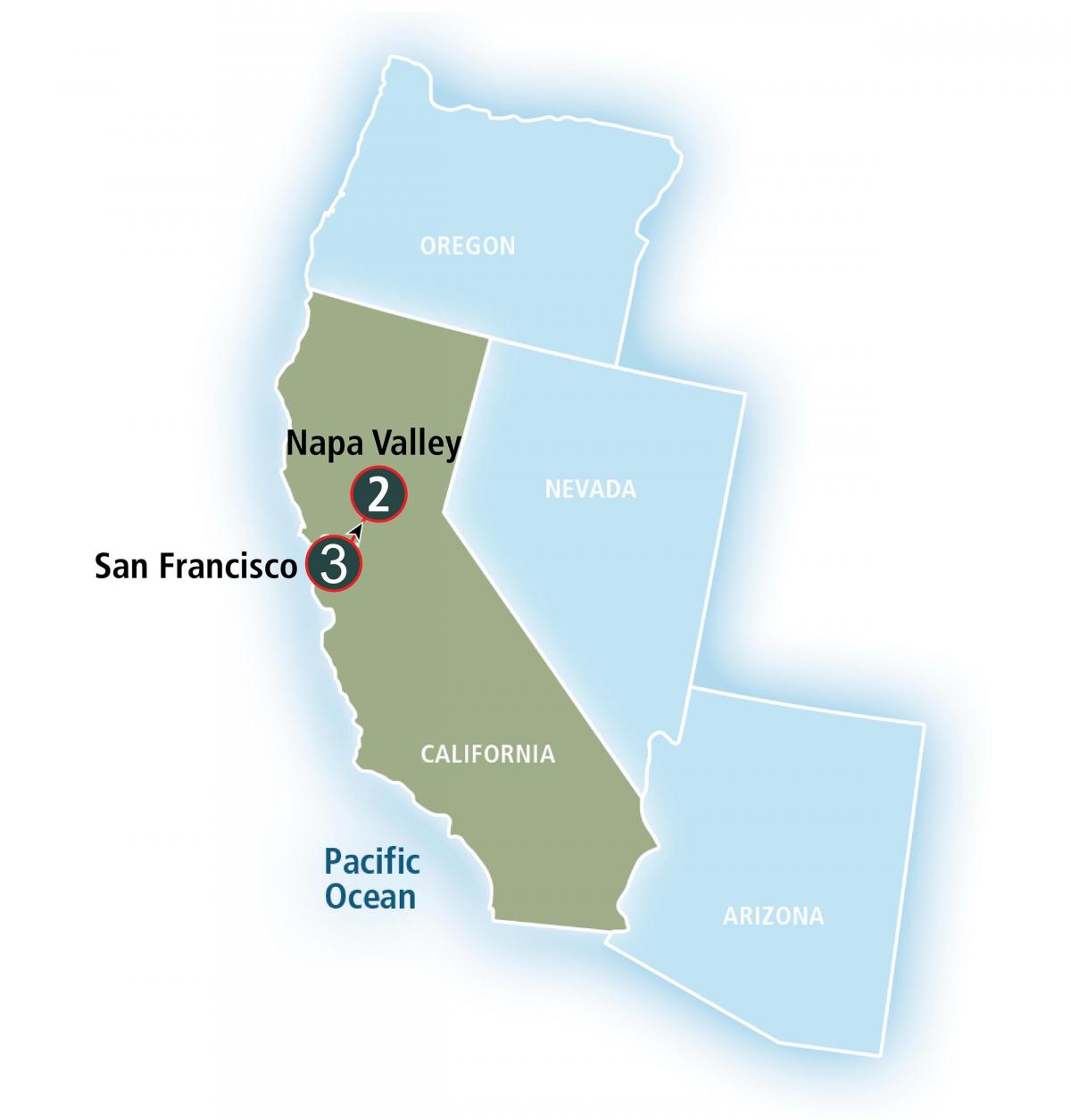 San Francisco va haritası 