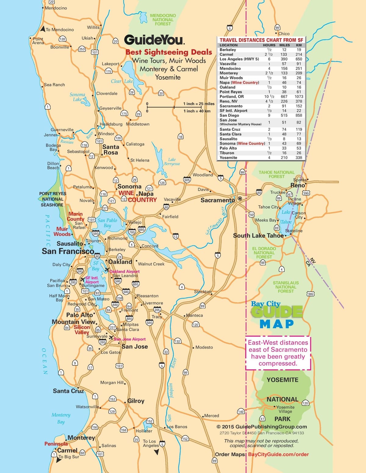 San Francisco yol haritası