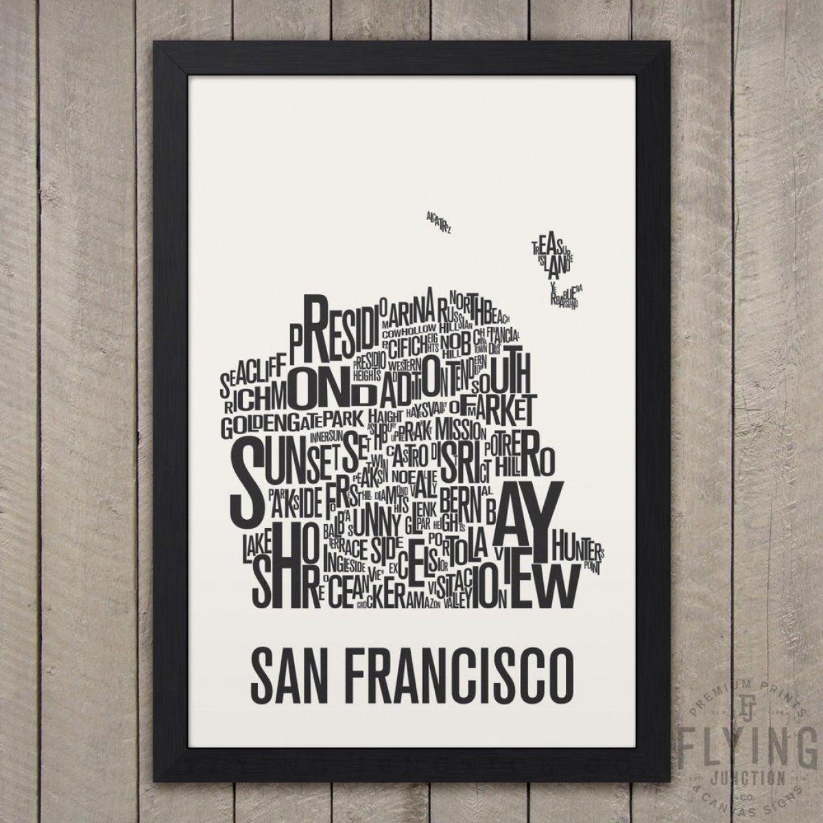 San Francisco tipografi göster