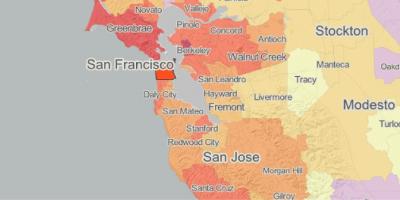 Mapp San Francisco haritası 