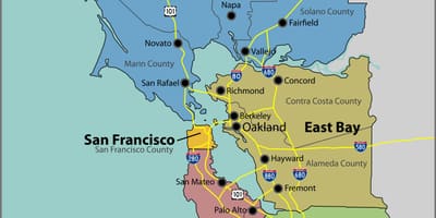 San haritada bay Francisco 