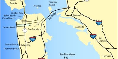 San Francisco plajları göster 