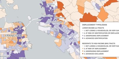 San Francisco haritası soylulaştırma