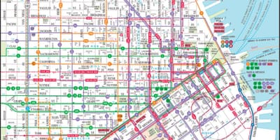 San Francisco public transit göster